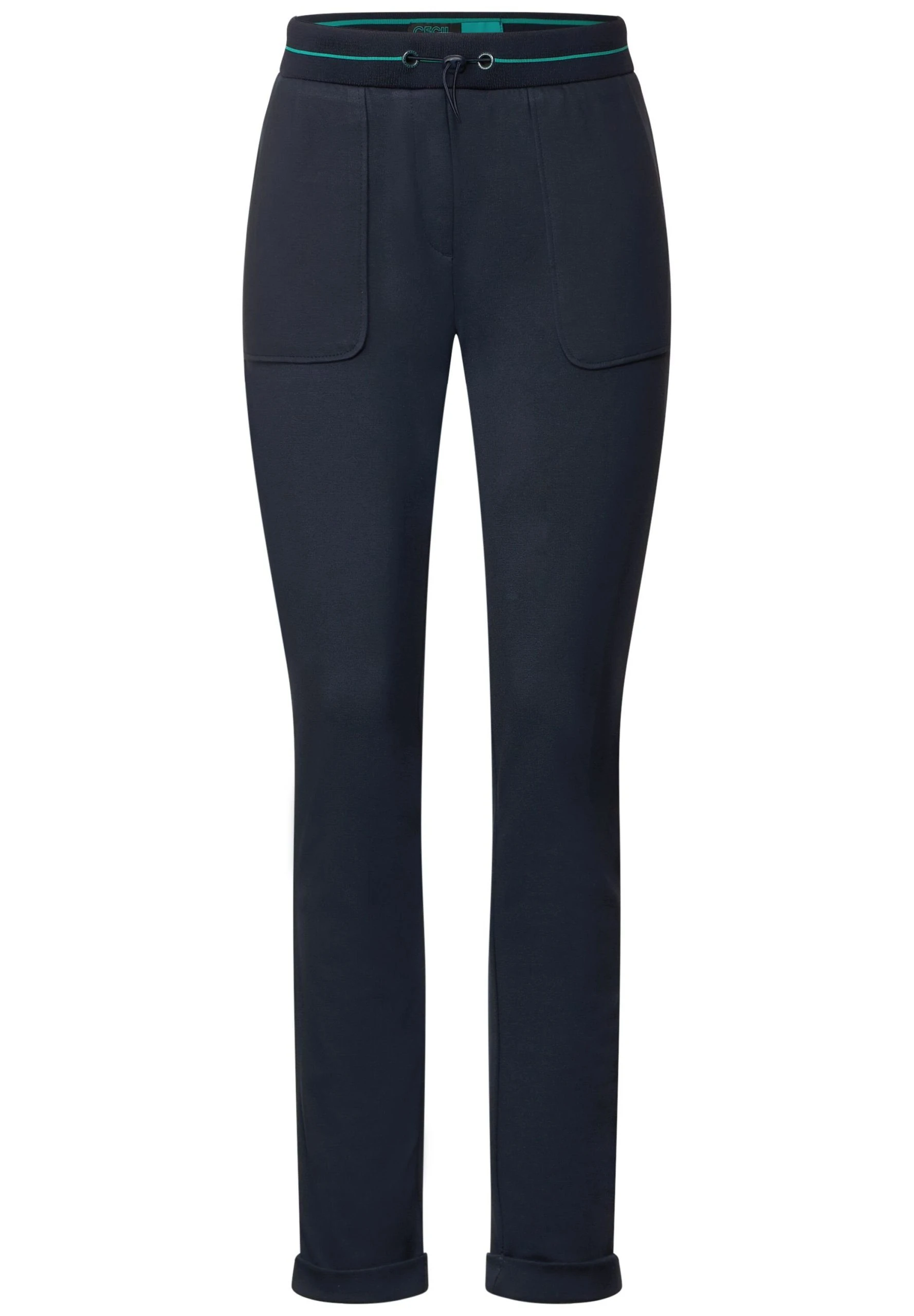 Cecil Röhrenhose In Unifarbe – Bild 4
