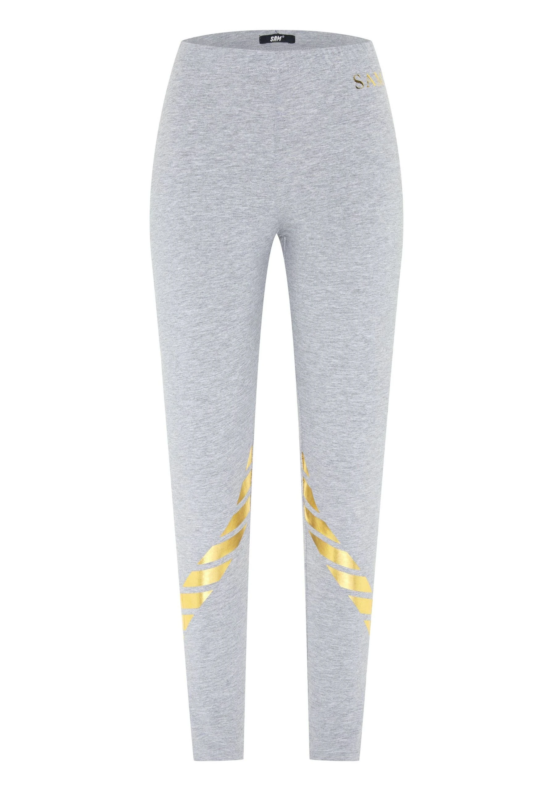 Uncle Sam Leggings Aus Stretchiger Baumwollmischung