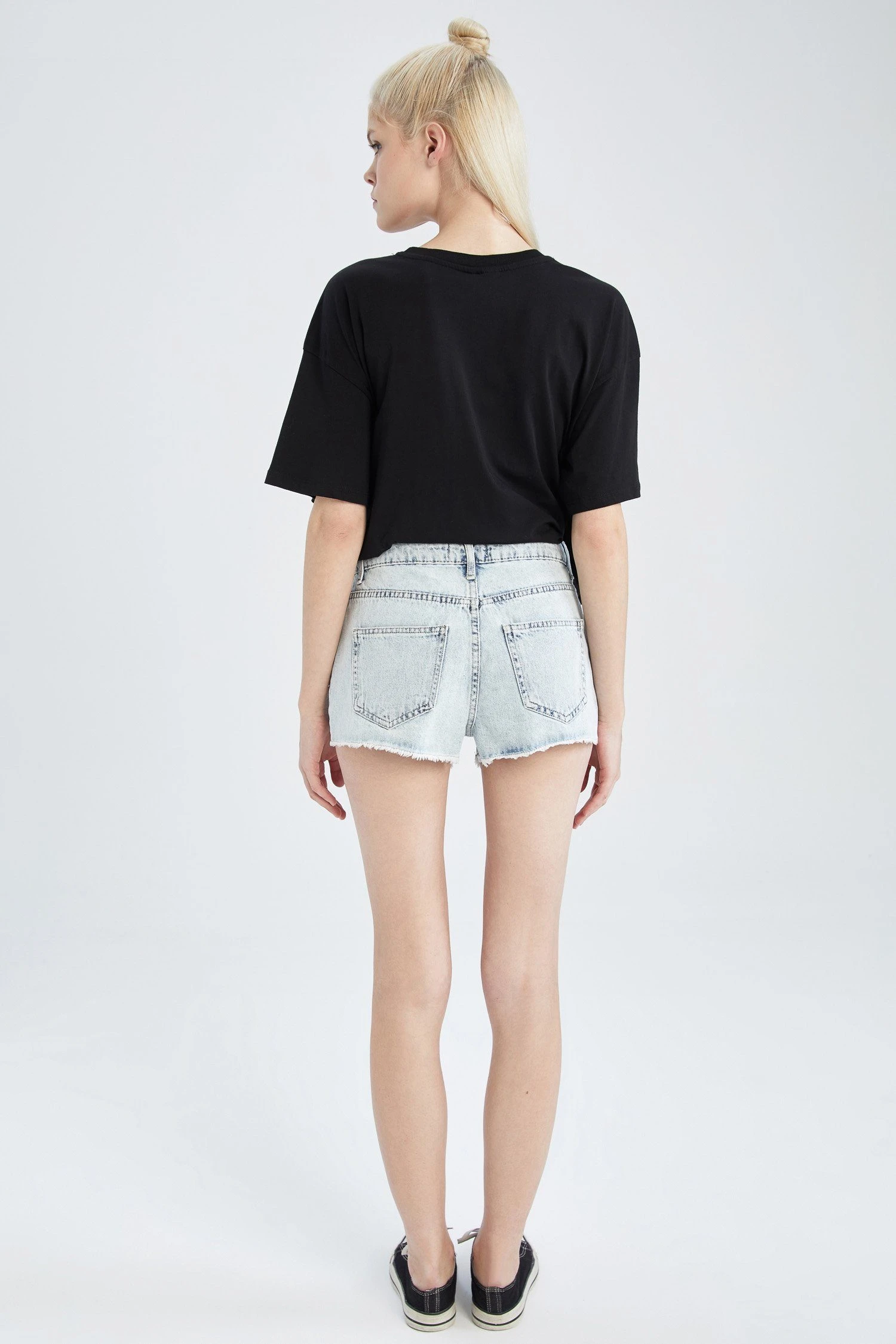 DeFacto Jeansshorts Shorty – Bild 3