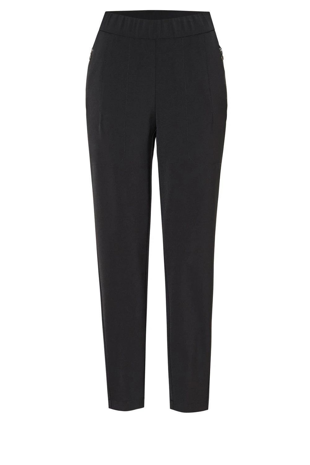 TONI Stoffhose Schwarz Regular (1-tlg)