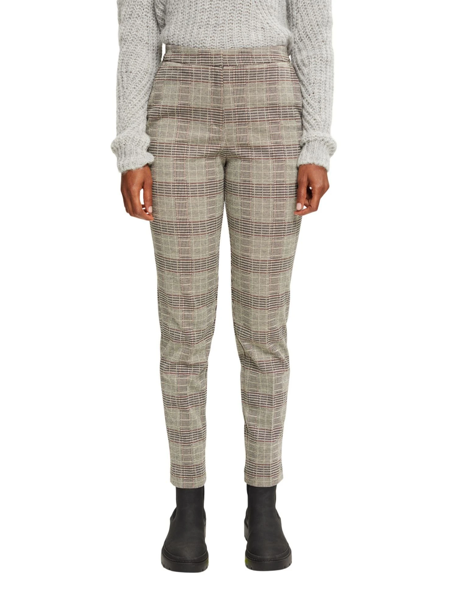 Esprit Collection Stoffhose »GLENCHECK Mix & Match Tapered Pants« – Bild 3