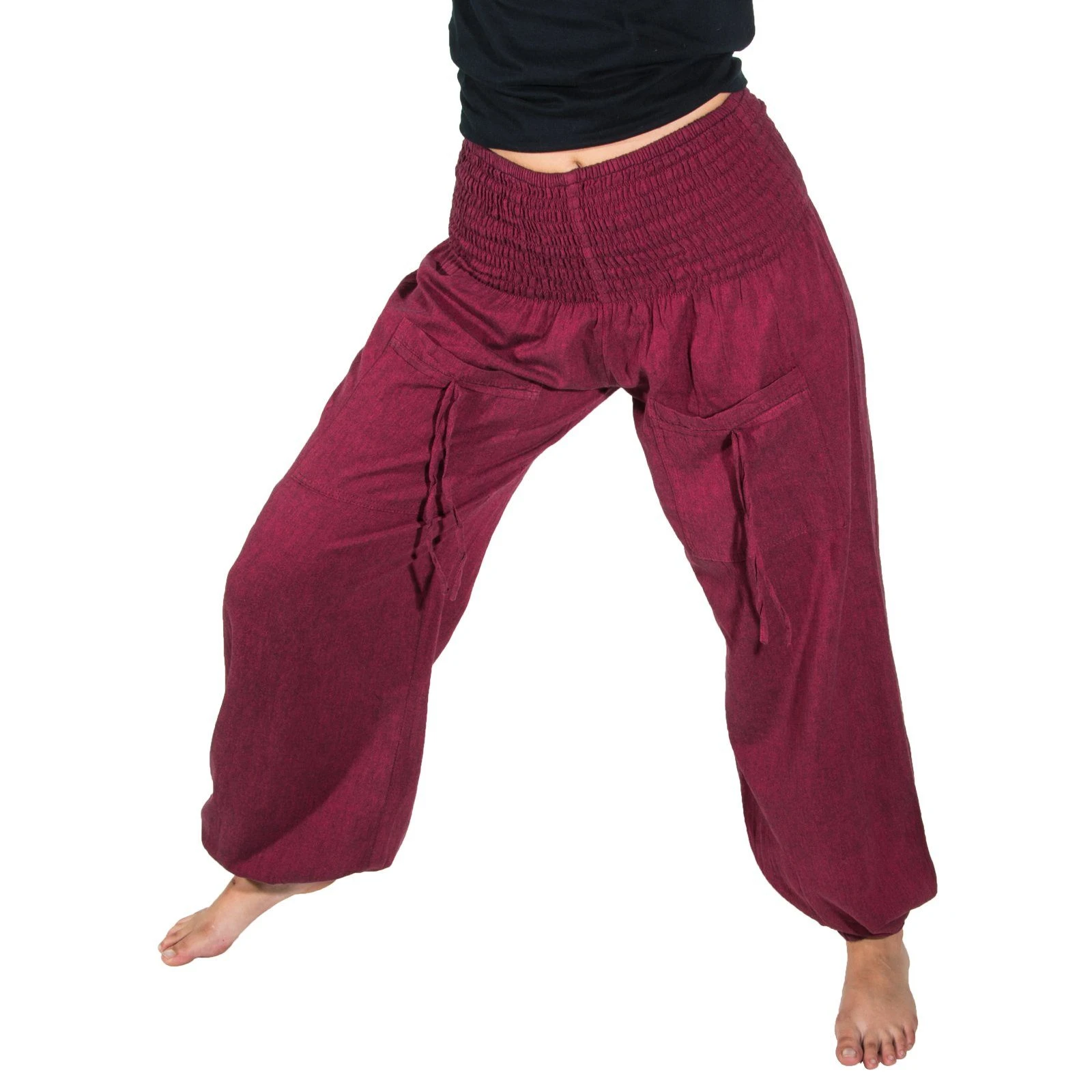 KUNST UND MAGIE Haremshose Kunst Und Magie Damen Pumphose Yoga Pilates Und Wellness Boho – Bild 3