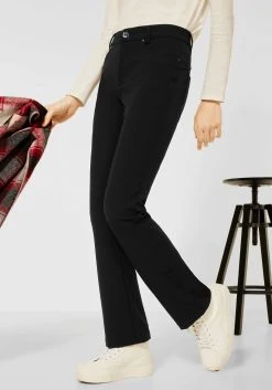 STREET ONE 5-Pocket-Hose »Style York« Mit Ton In Ton Nähten