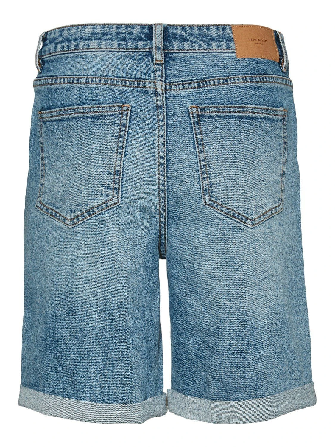 Vero Moda Shorts VMBRENDA HR LONG Aus Baumwollmix – Bild 2