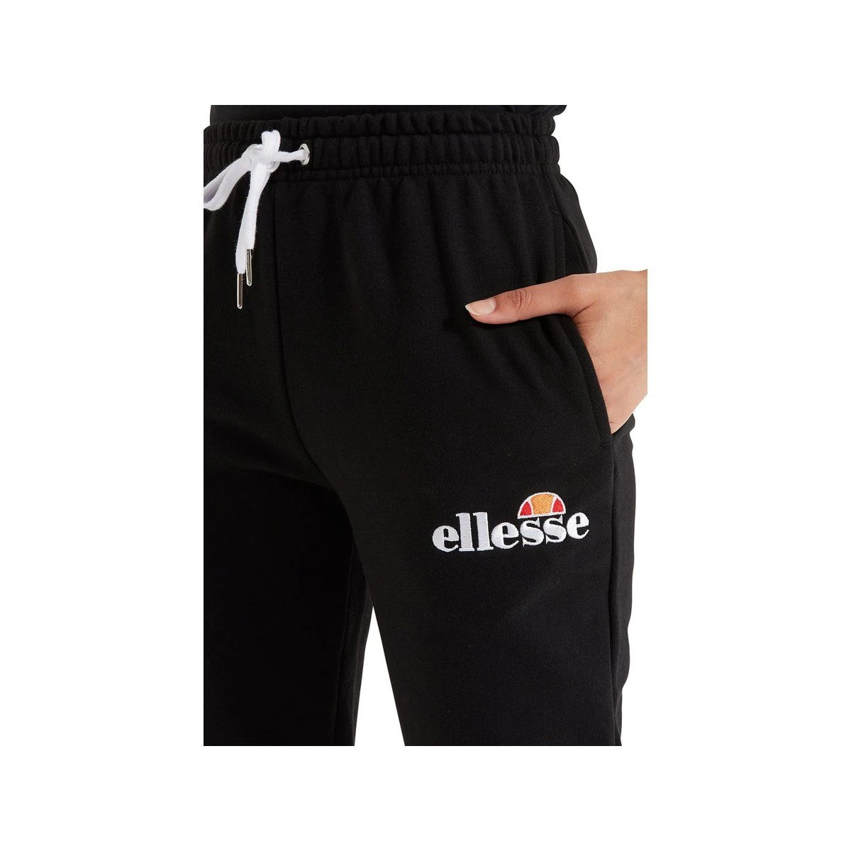 Ellesse Stoffhose Schwarz Regular (1-tlg) – Bild 2