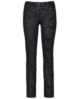GERRY WEBER Stoffhose »Gerry Weber Edition / Da.Casual-Hose / HOSE FREIZEIT LANG - BEST4ME«