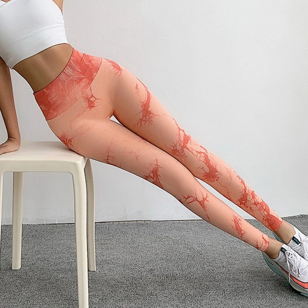 Mmgoqqt Leggings »Damen Sport Leggings, High Waist Push Up Boom Booty Leggings Mit Bauchkontrolle, Lange Sporthose Fitnesshose Yoga Leggings Für Damen Mädchen(L)« – Bild 3