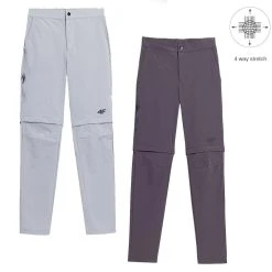 4F Leggings 4F - Damen Zip Off Wanderhose, Trekkinghose Und Short In Einem