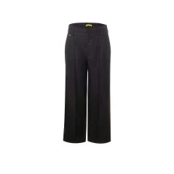 STREET ONE Stoffhose Schwarz Regular (1-tlg)