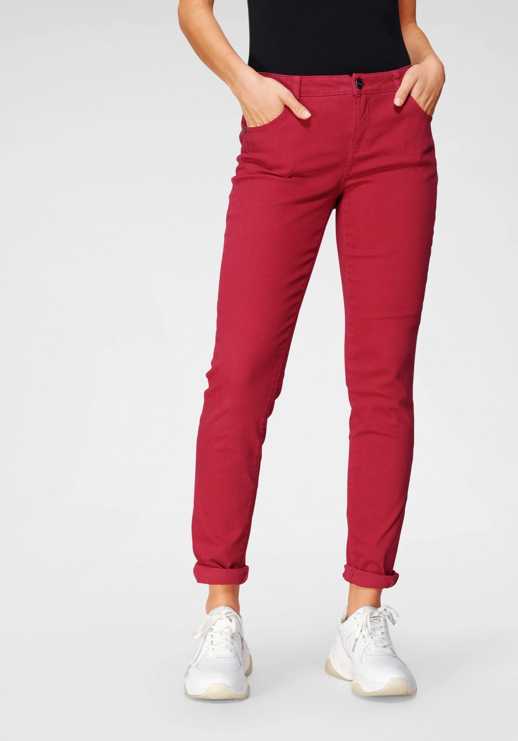 Tamaris 5-Pocket-Hose Aus Weichem Twill