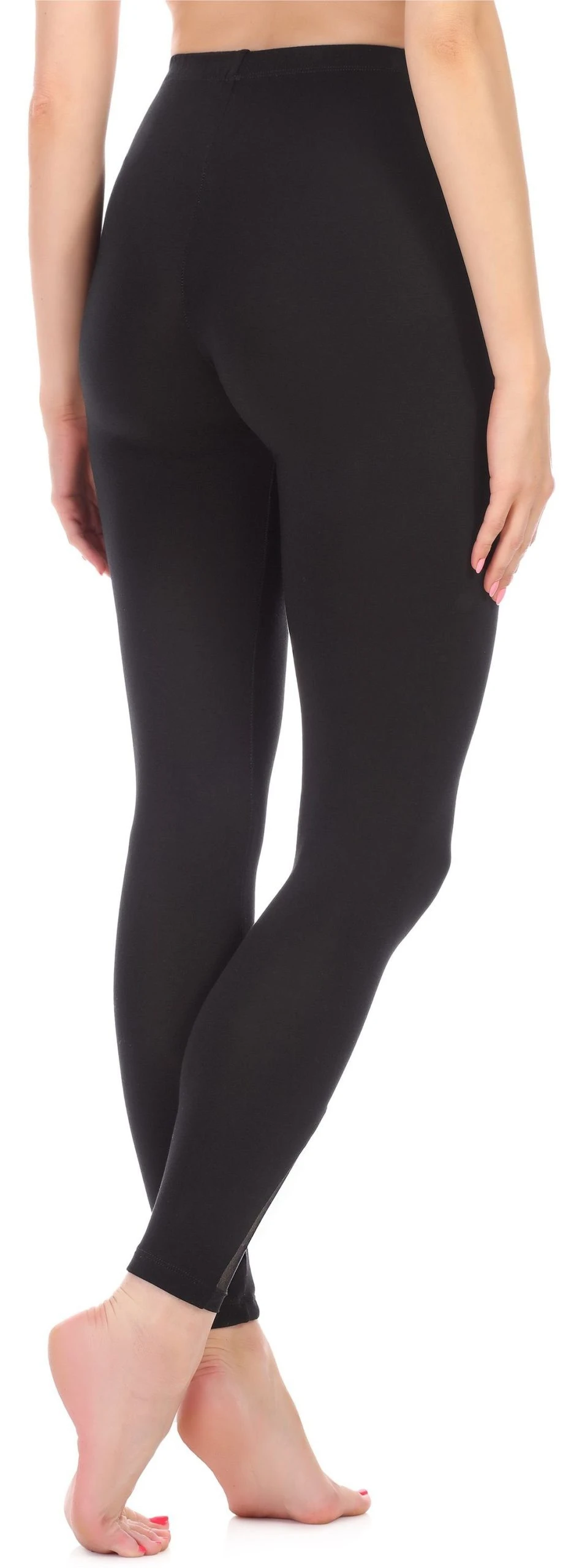 Merry Style Leggings Damen Lange Leggings Aus Viskose MS10-312 (1-tlg) Elastischer Bund – Bild 2