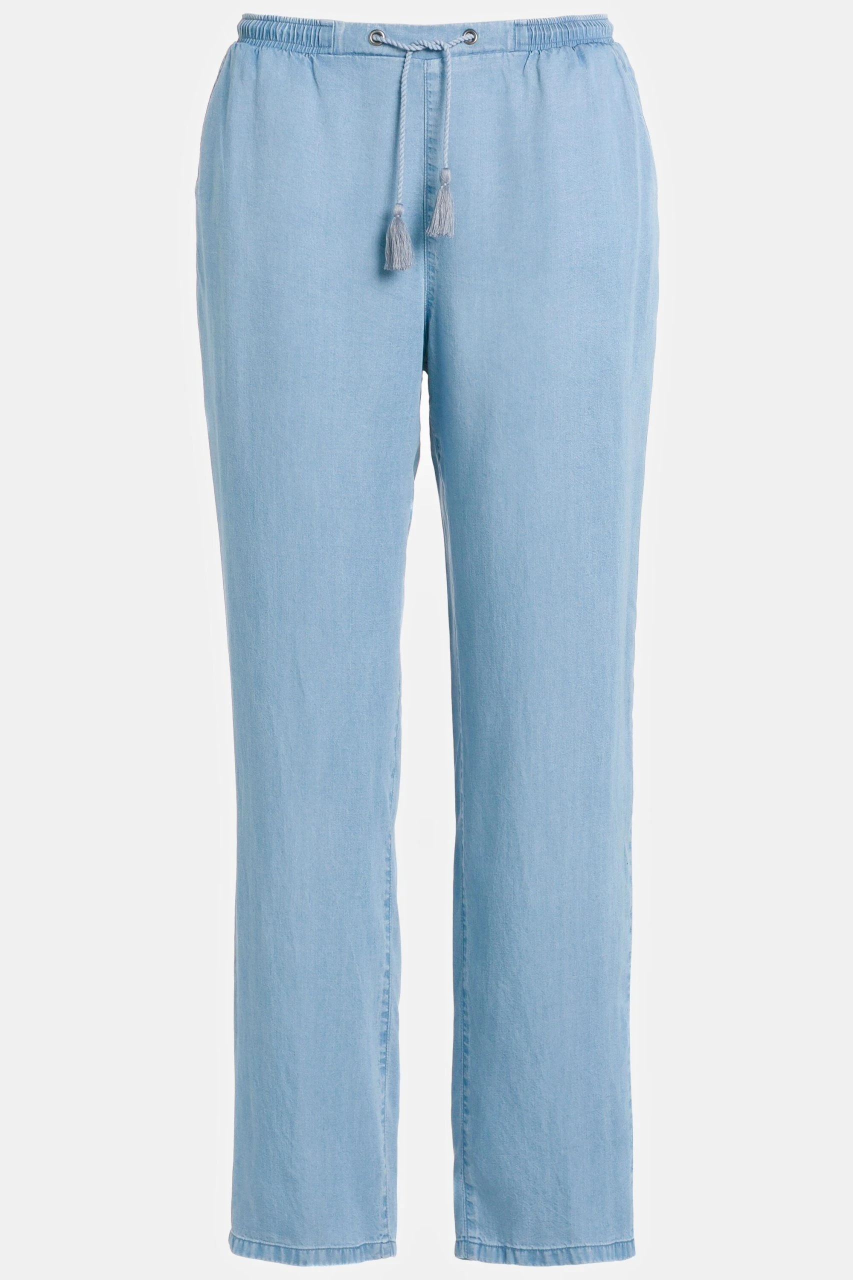 Ulla Popken Funktionshose »Jeans Rose Weites Gerades Bein Elastikbund Lyocell« – Bild 4