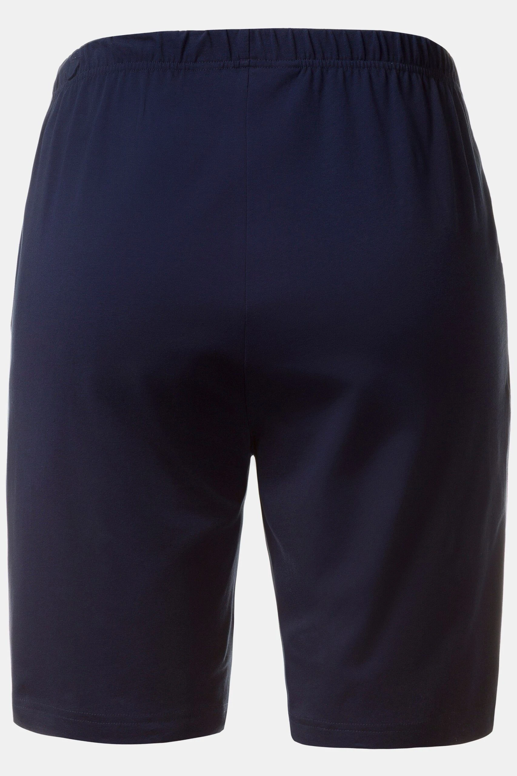 Ulla Popken Bermudas Jersey-Shorts Elastikbund Taschen – Bild 5