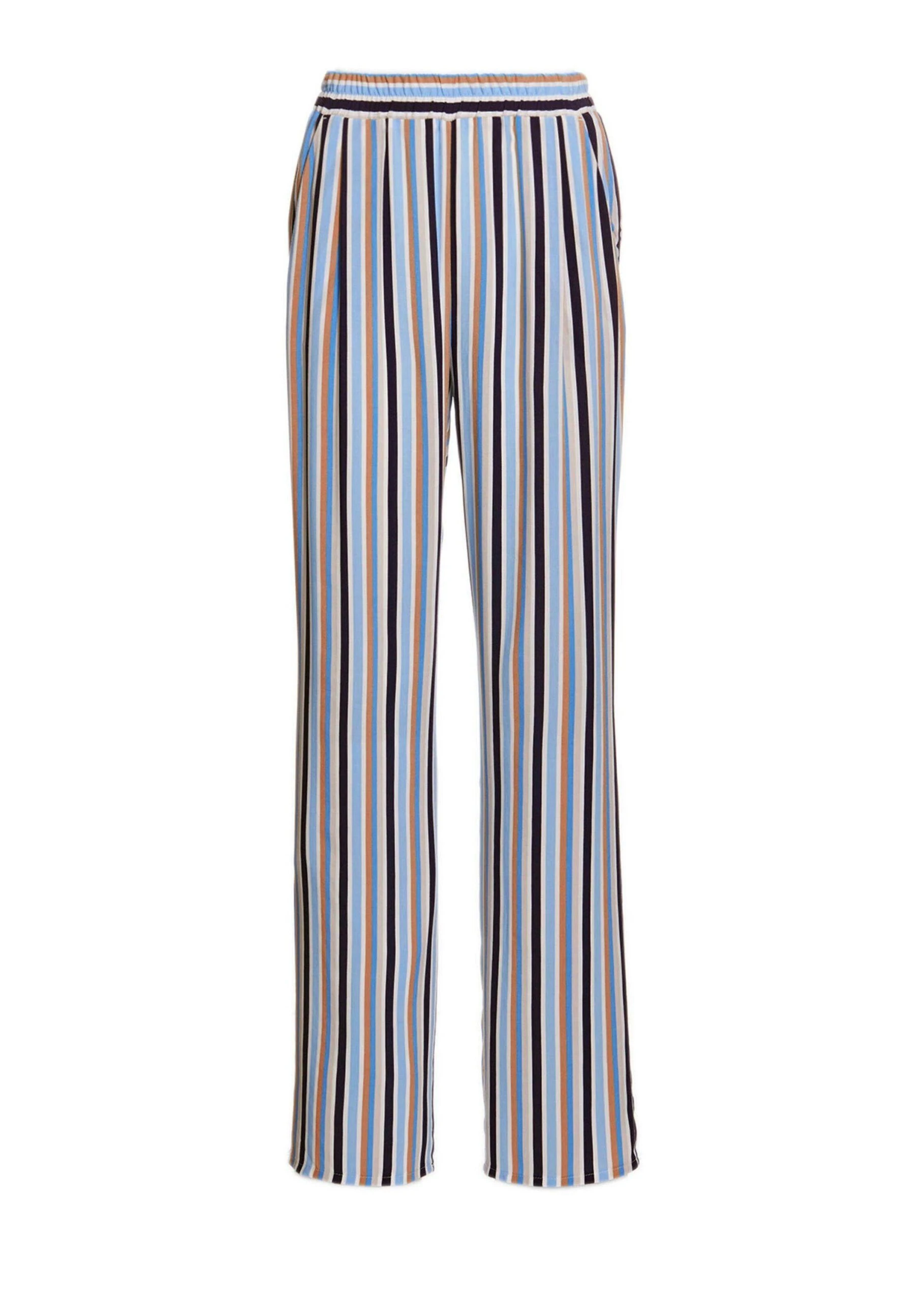 GOLDNER Stoffhose »Kurzgröße: Palazzo-Hose Mit Sommerlichem Druck« Ohne – Bild 6