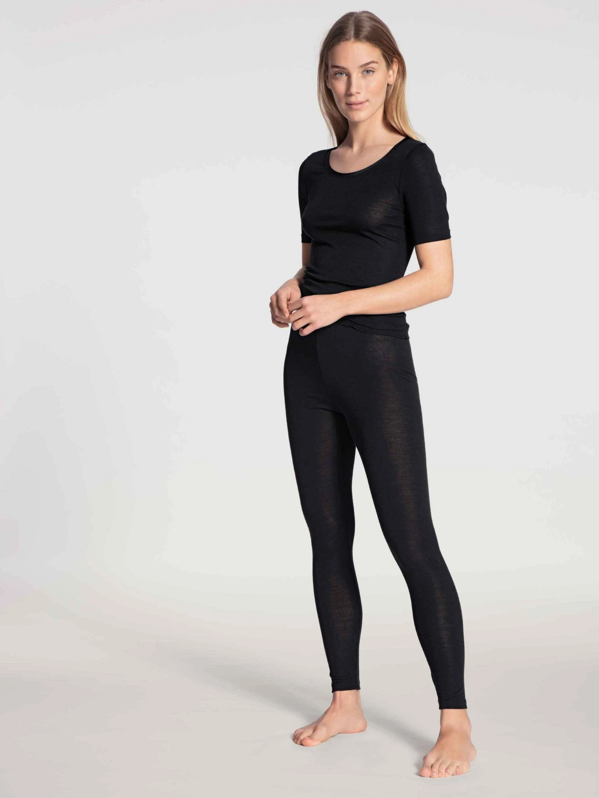 CALIDA Leggings Leggings Aus Wolle-Seide (1-tlg) – Bild 4