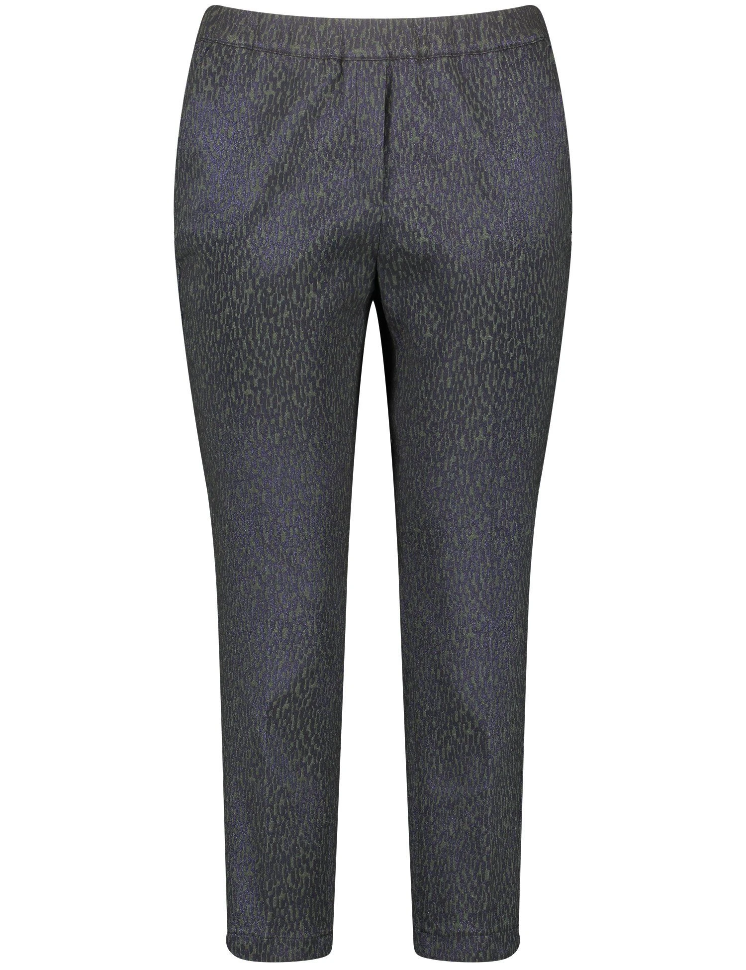 Samoon Stoffhose »7/8 Hose Mit Jacquardmuster Greta« – Bild 2