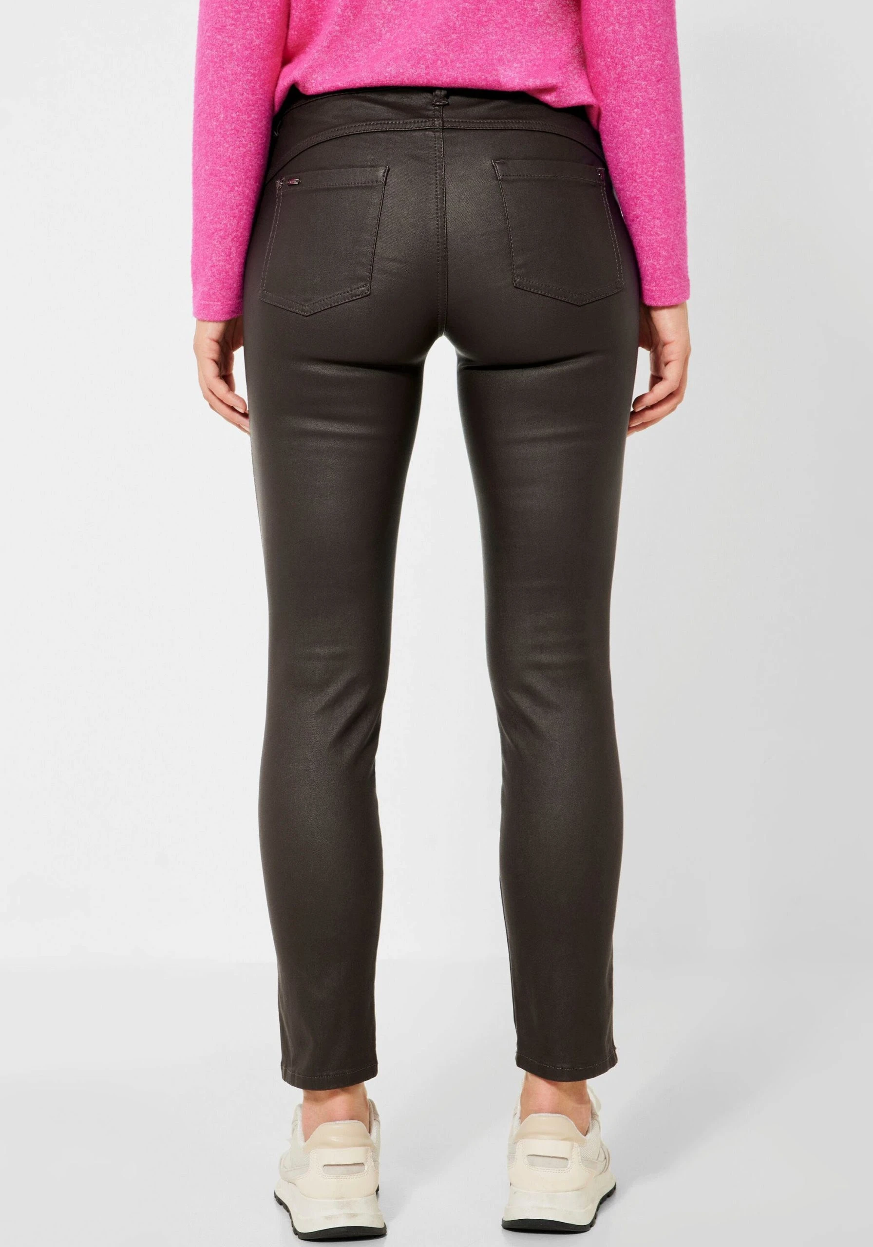 STREET ONE Stretch-Hose »Style York« Mit Zierreißverschlüssen – Bild 2