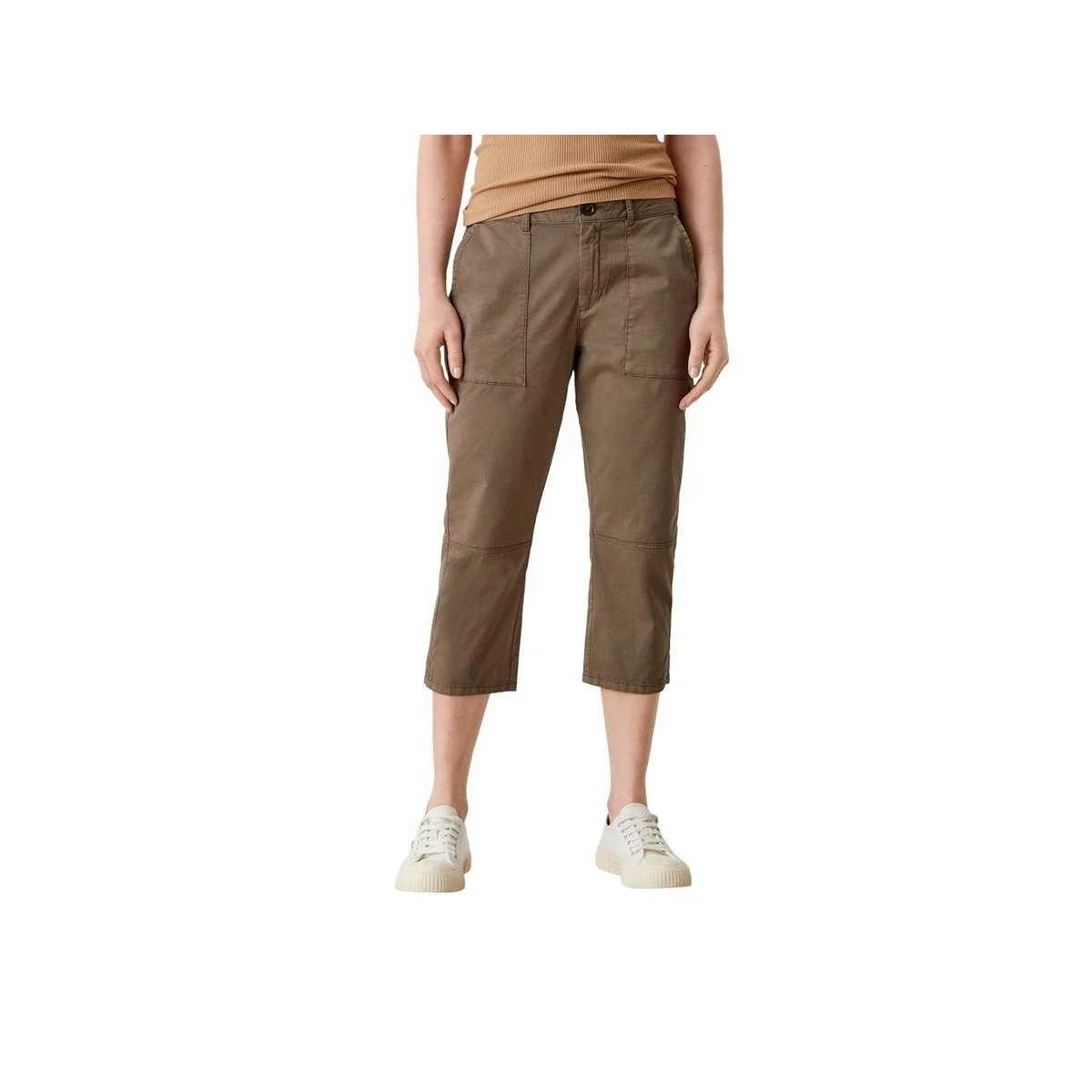 S.Oliver Bermudas Olive Regular (1-tlg., EU-Größen) – Bild 2