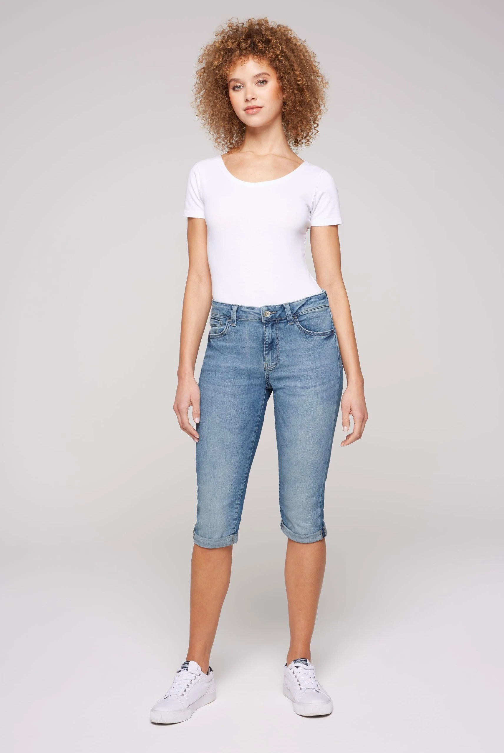 SOCCX Jeansshorts Mit Destroy-Effekten – Bild 3