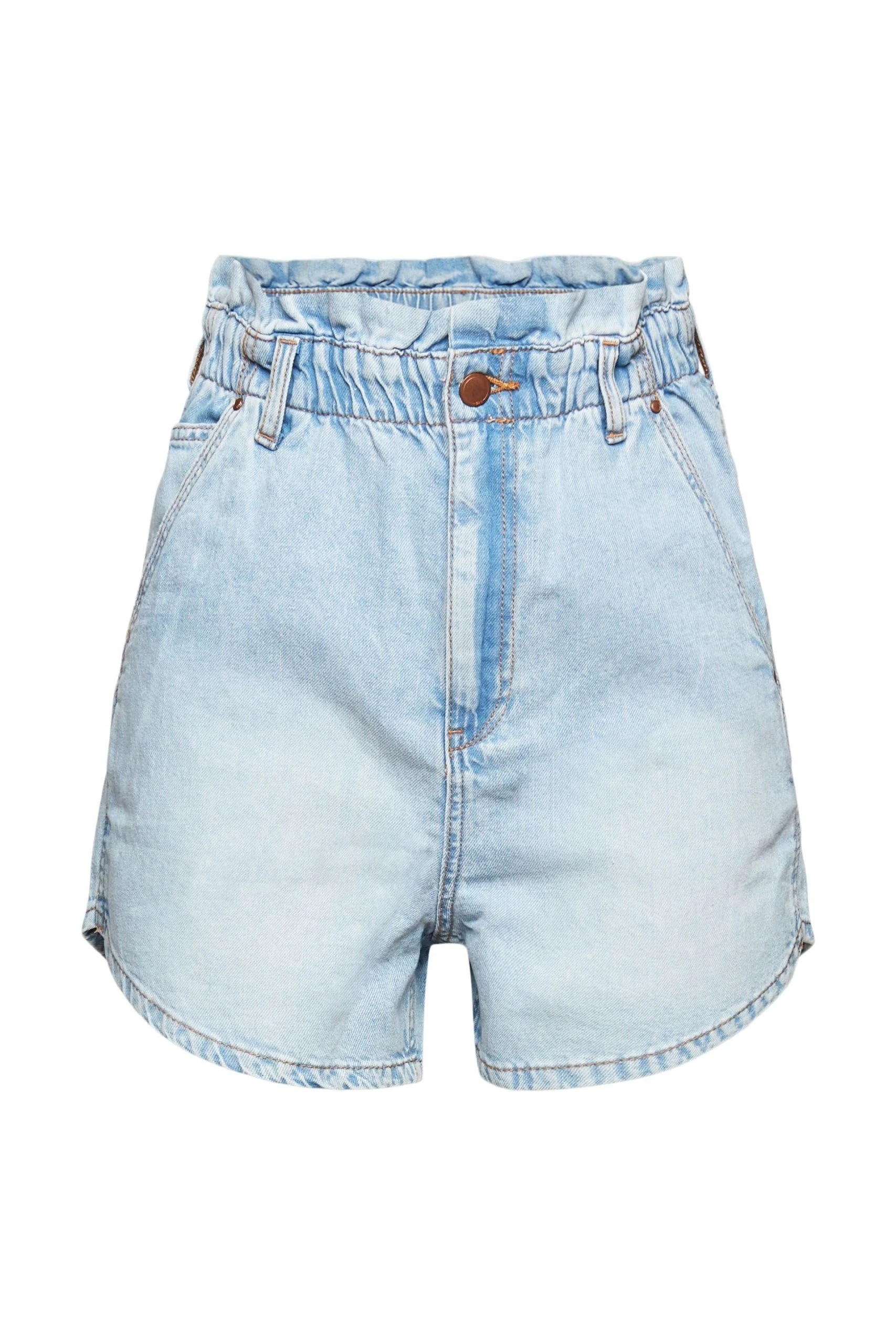 Edc By Esprit Jeansshorts Jeans-Shorts Mit Paperbag-Bundund