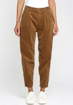 GANG 5-Pocket-Hose »94SILVIA« Im Lässig Weiten O-Shape