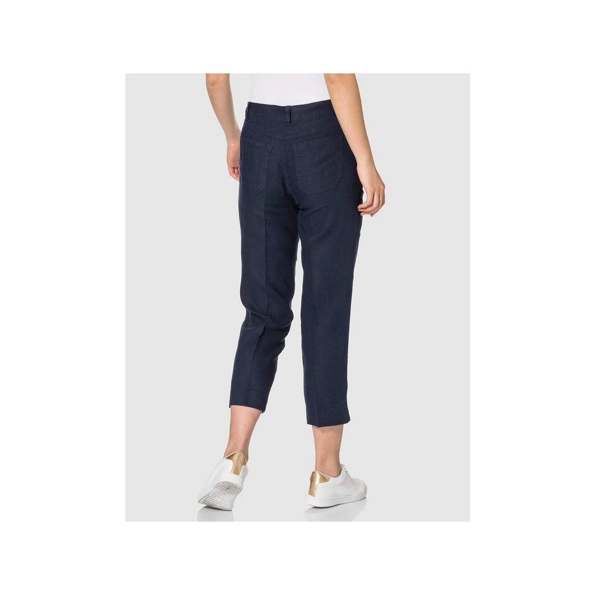 GERRY WEBER Stoffhose Hell-blau Regular (1-tlg) – Bild 3