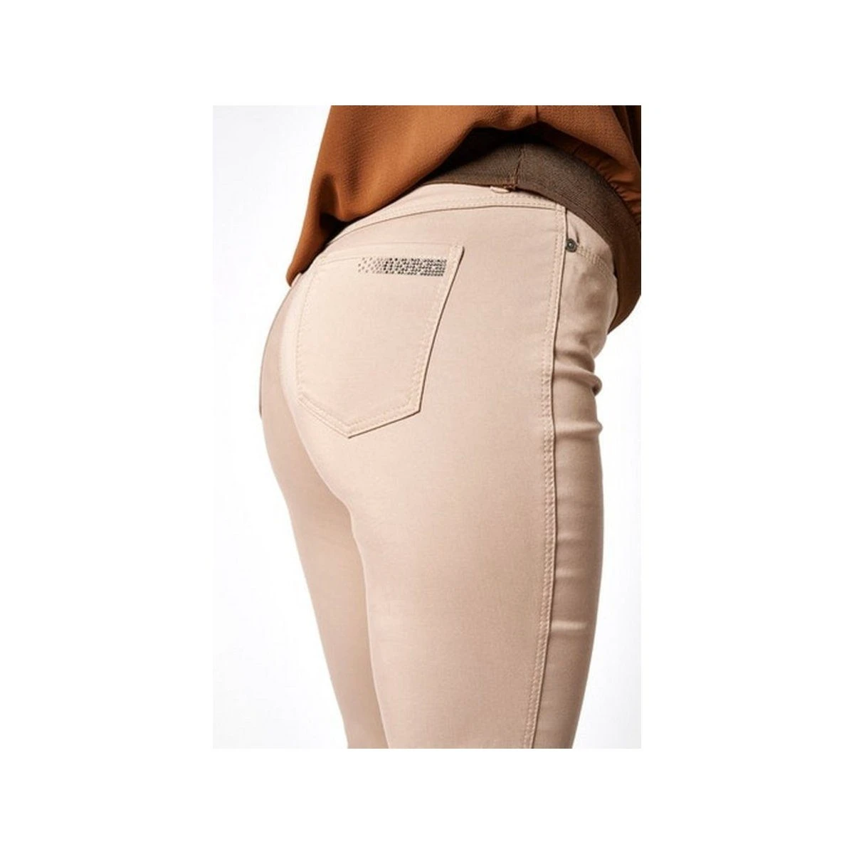 TONI Stoffhose Beige Regular (1-tlg) – Bild 4