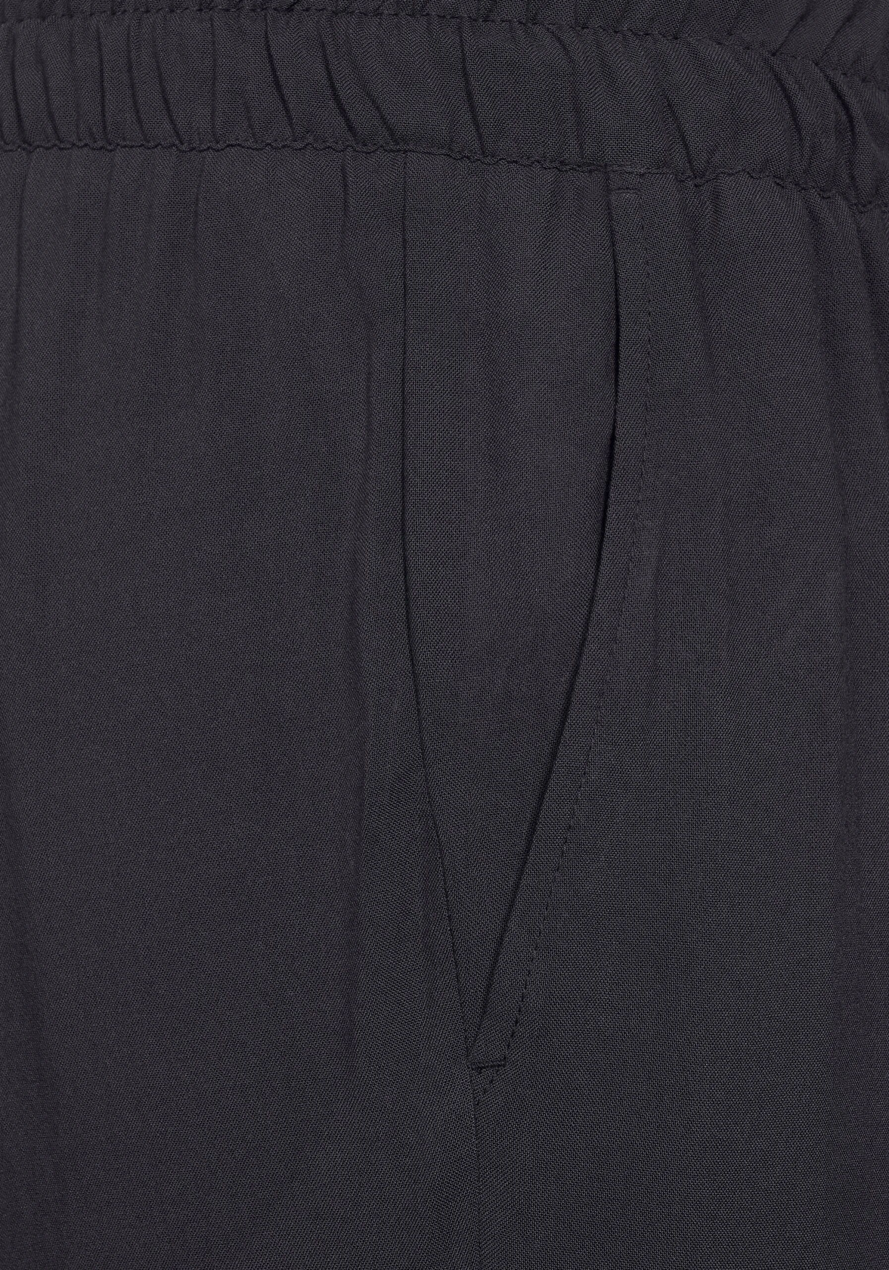 Cecil 7/8-Hose Mit Weitem Bein Und Elastikbund – Bild 5