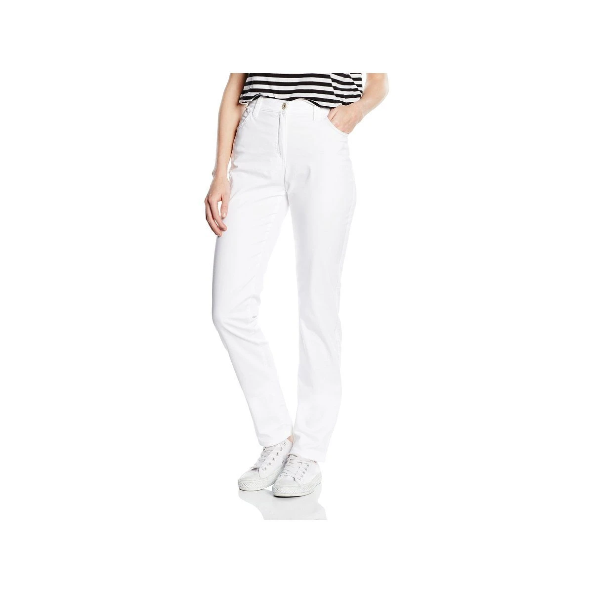 Brax Stoffhose »weiß Regular« (1-tlg)