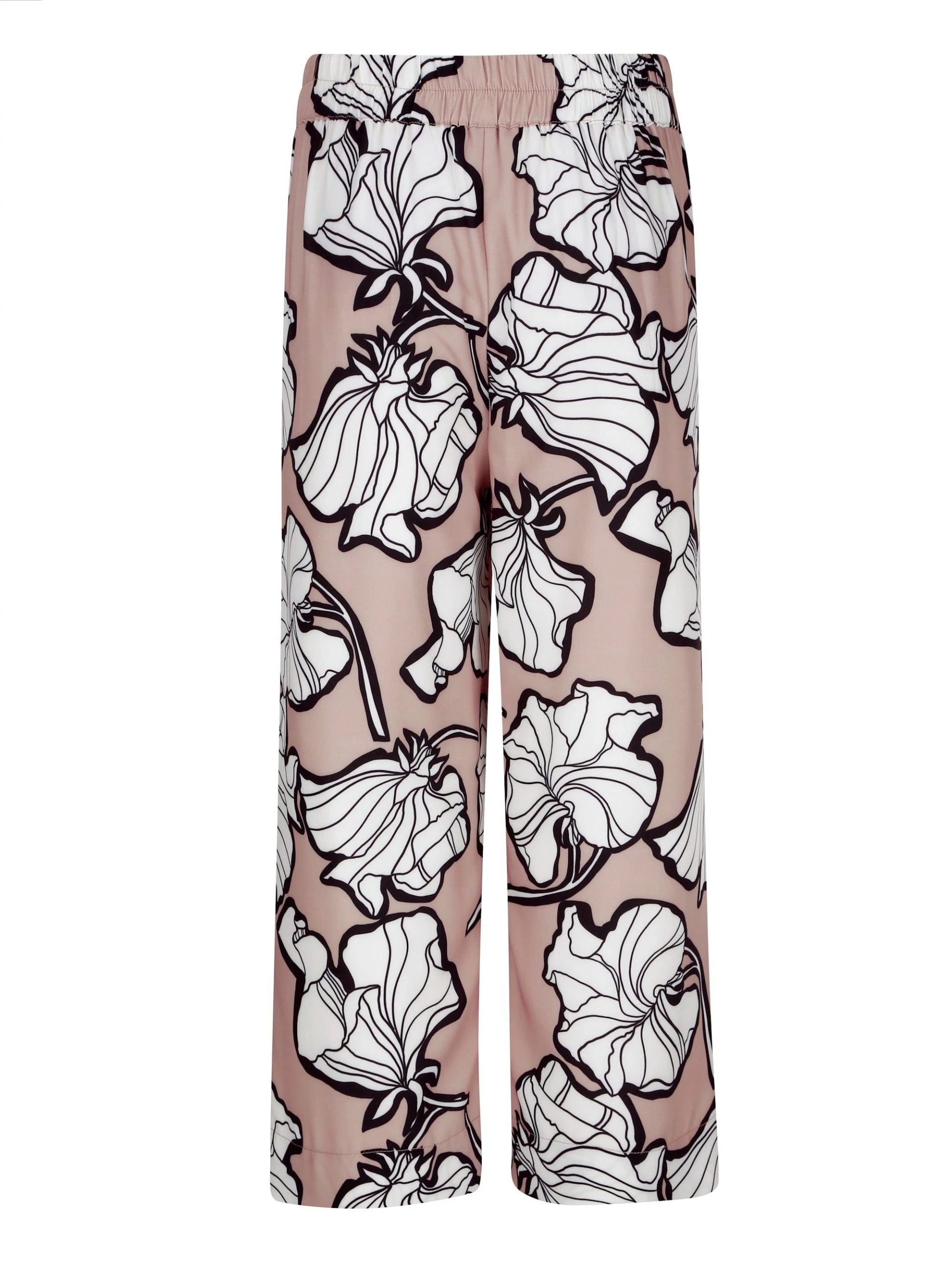Alba Moda Stoffhose Hose (1-tlg) Mit Allover Blumendruck – Bild 3