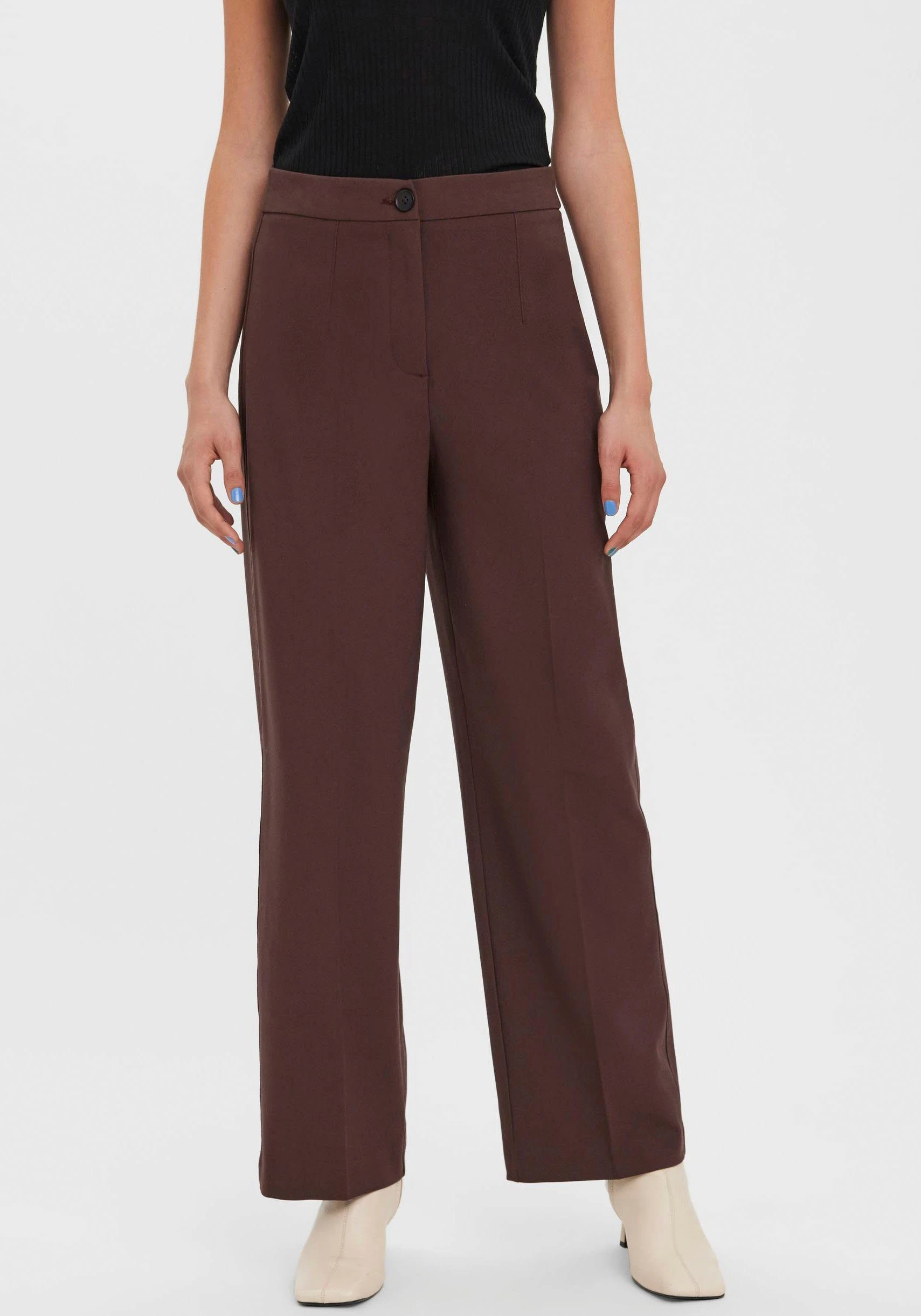 Vero Moda Anzughose »VMSASIE HR WIDE PANT«