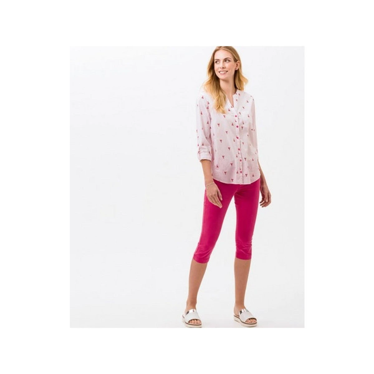 Brax Stoffhose »hell-rot Regular« (1-tlg) – Bild 3