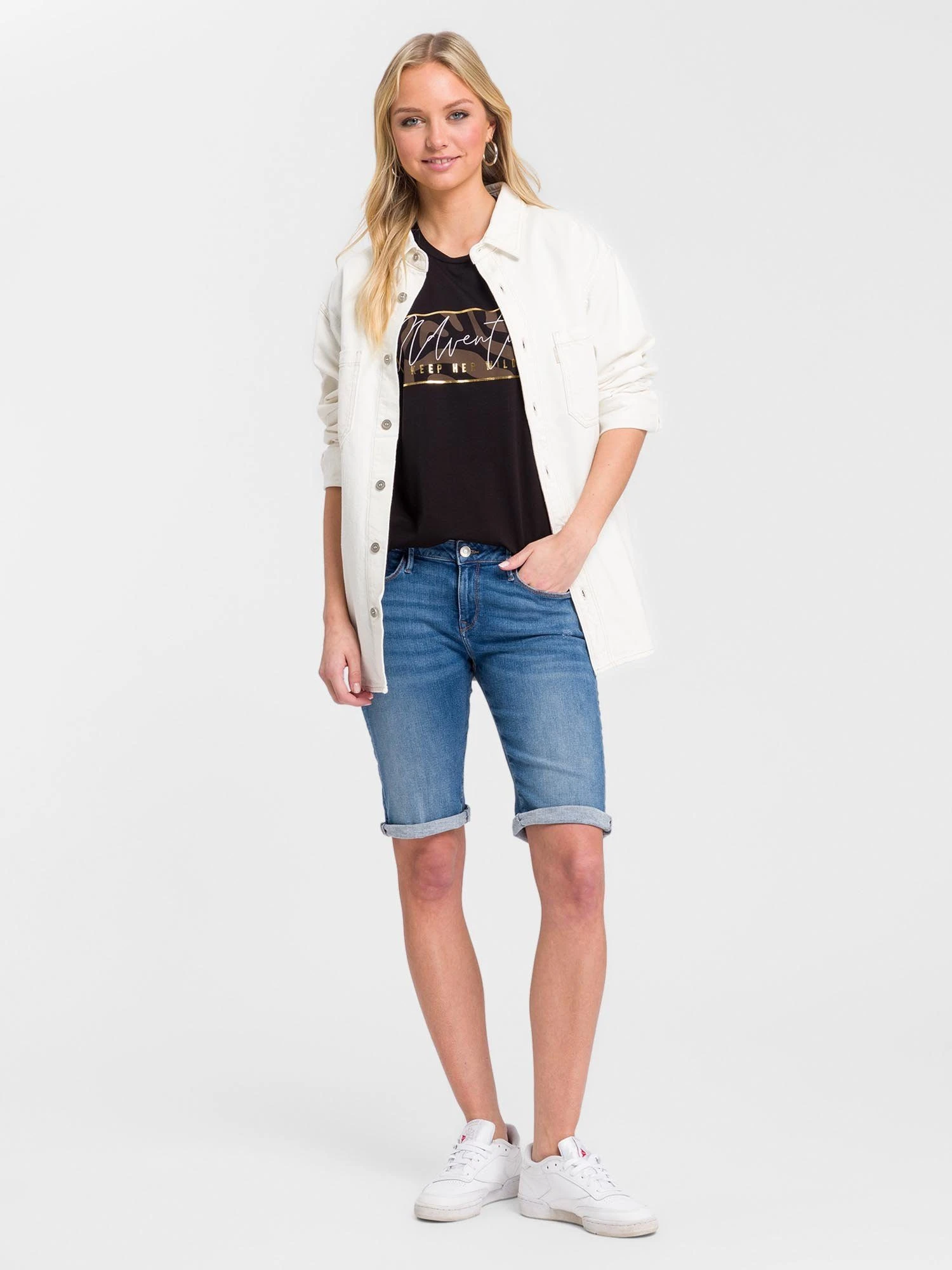 Cross Jeans® Jeansshorts Amy – Bild 3