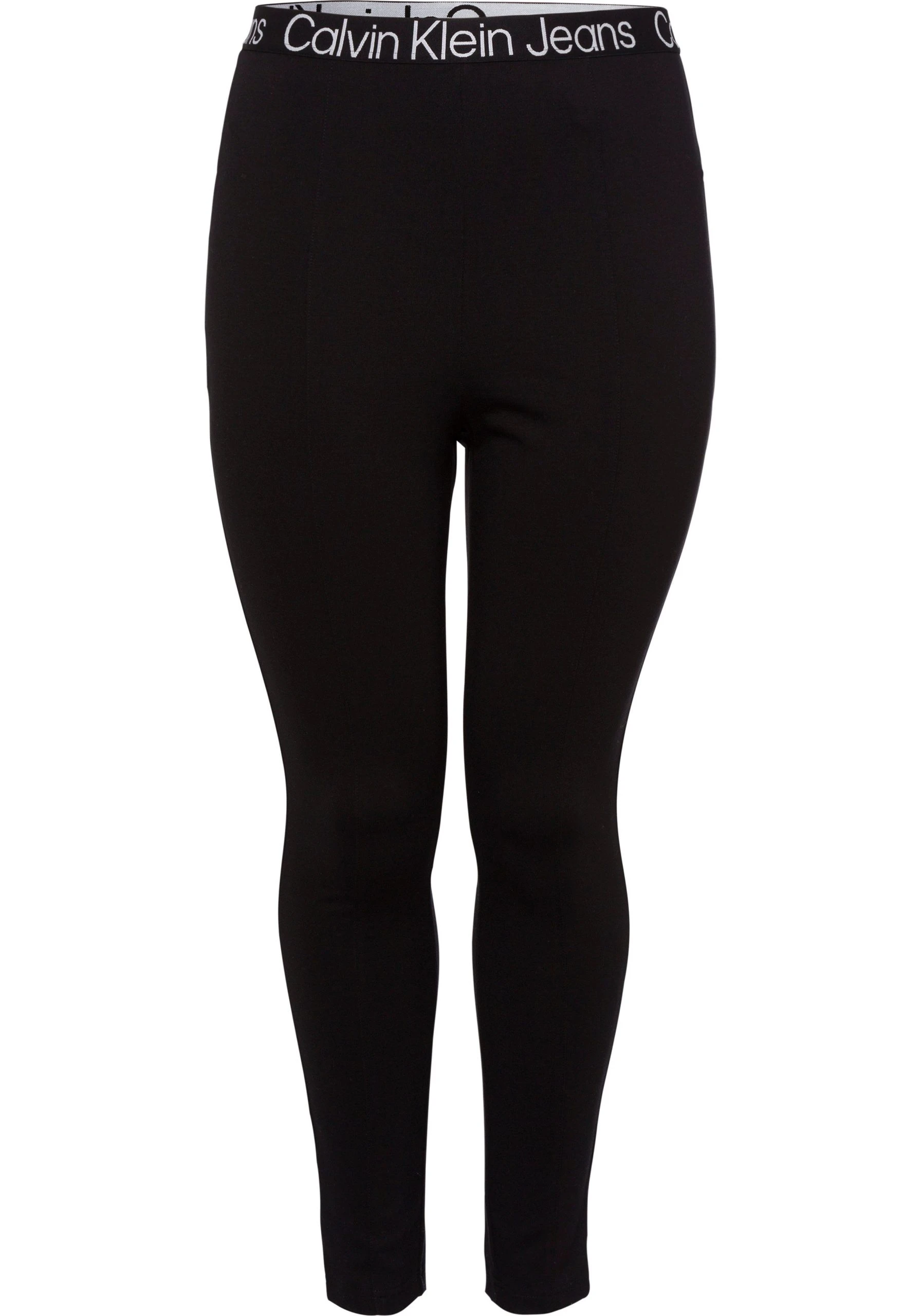 Calvin Klein Jeans Plus Leggings Leggings PLUS HIGH RISE Mit Dem Typischen Calvin Klein-Gummizugbund – Bild 3