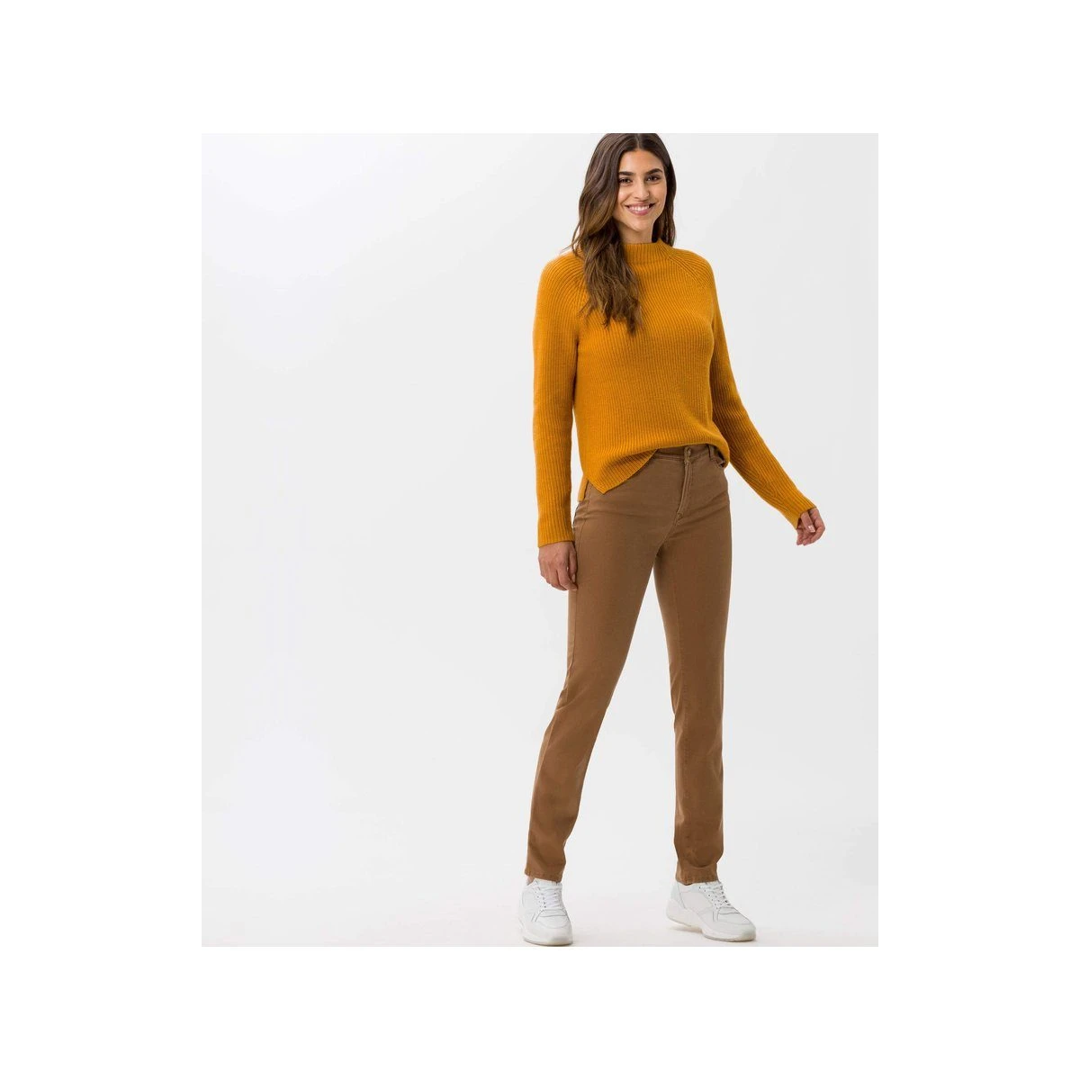 Brax 5-Pocket-Jeans Braun Regular (1-tlg) – Bild 3