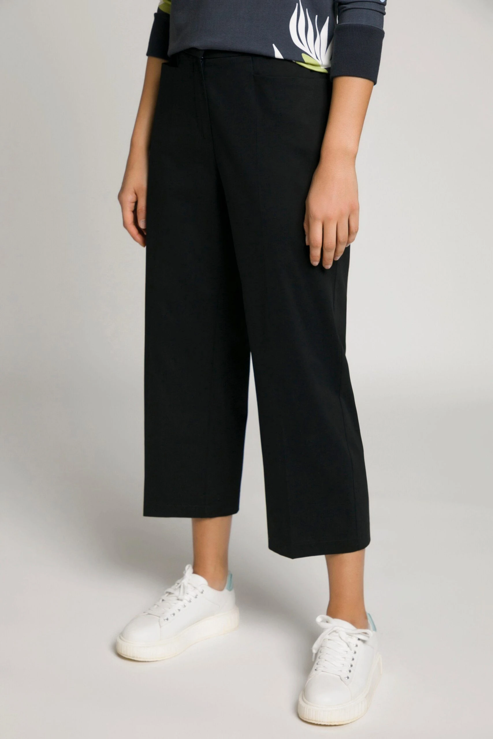 Gina Laura Funktionshose »Hose Weites Bein 7/8-Länge«