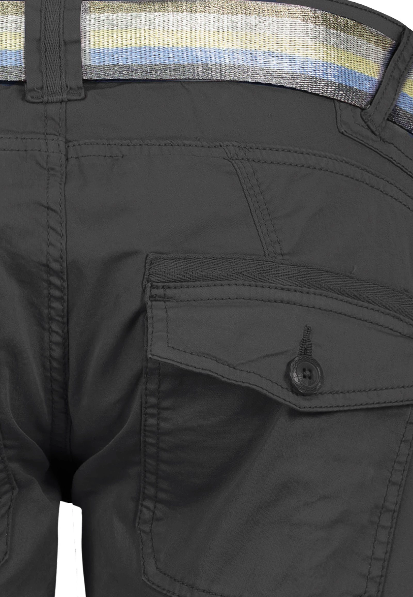 Fresh Made Bermudas Bermuda Mit Glänzendem Gürtel – Bild 10