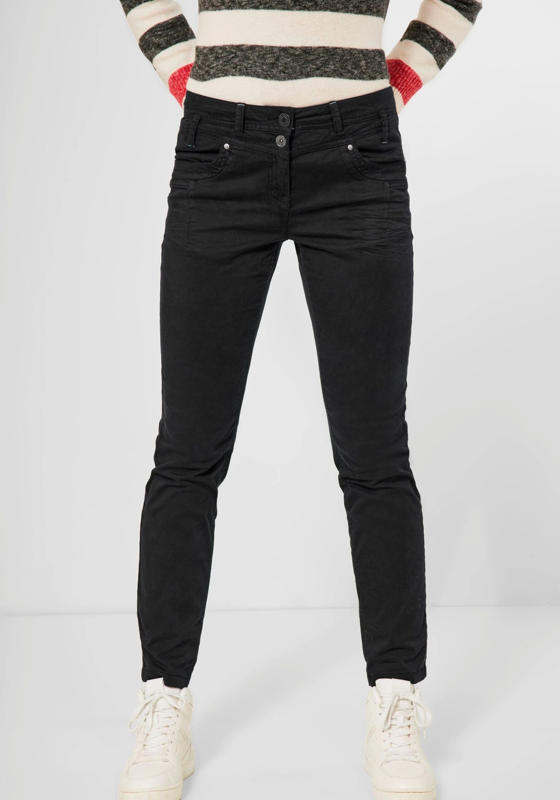 Cecil Stoffhose Style Scarlett Mit 2-Knopf-Form