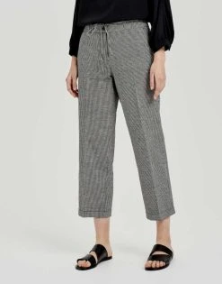 OPUS Stoffhose »schwarz Gerade« (1-tlg)