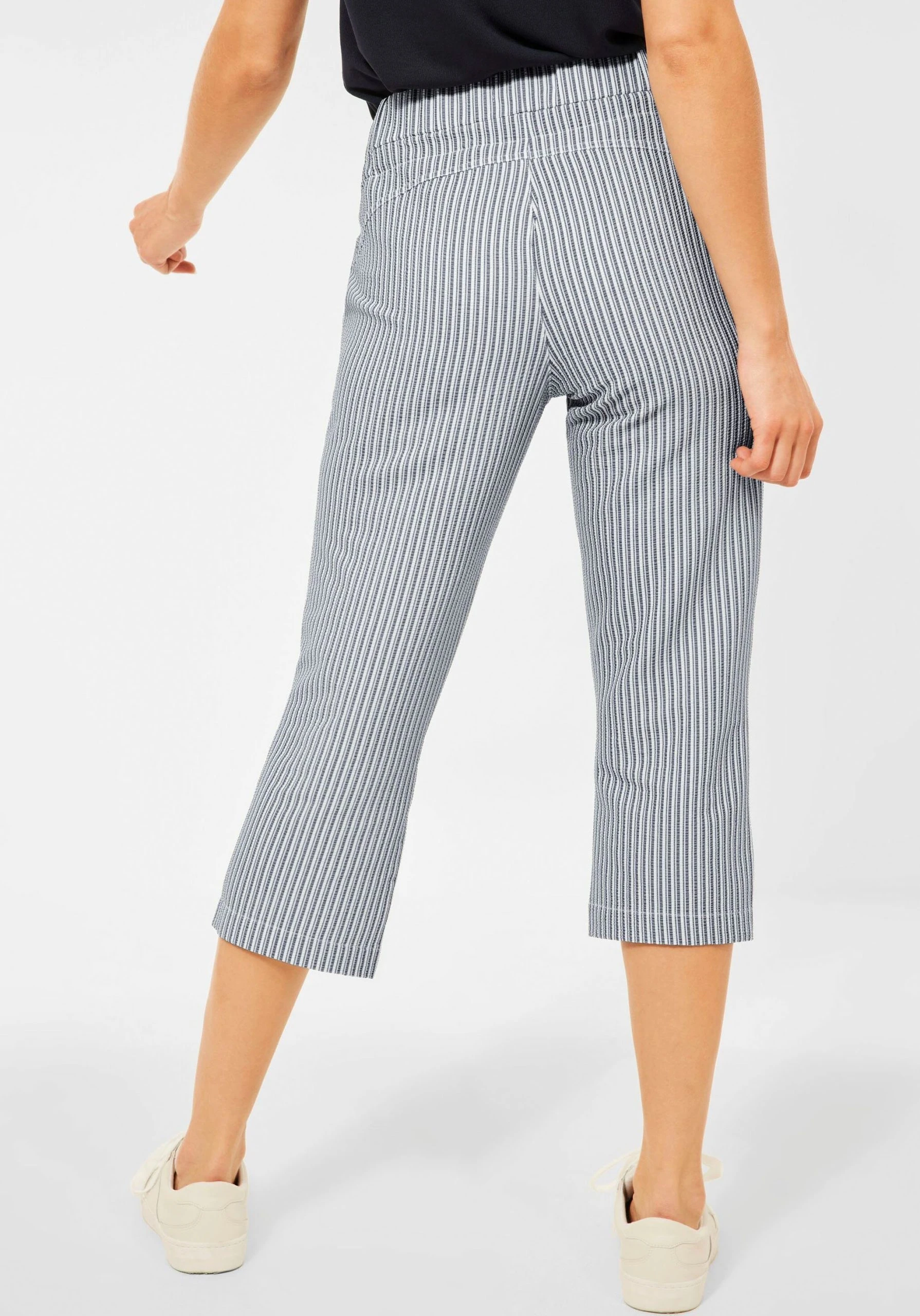 STREET ONE 3/4-Hose »Style Bonny« Im Seersucker-Design – Bild 2