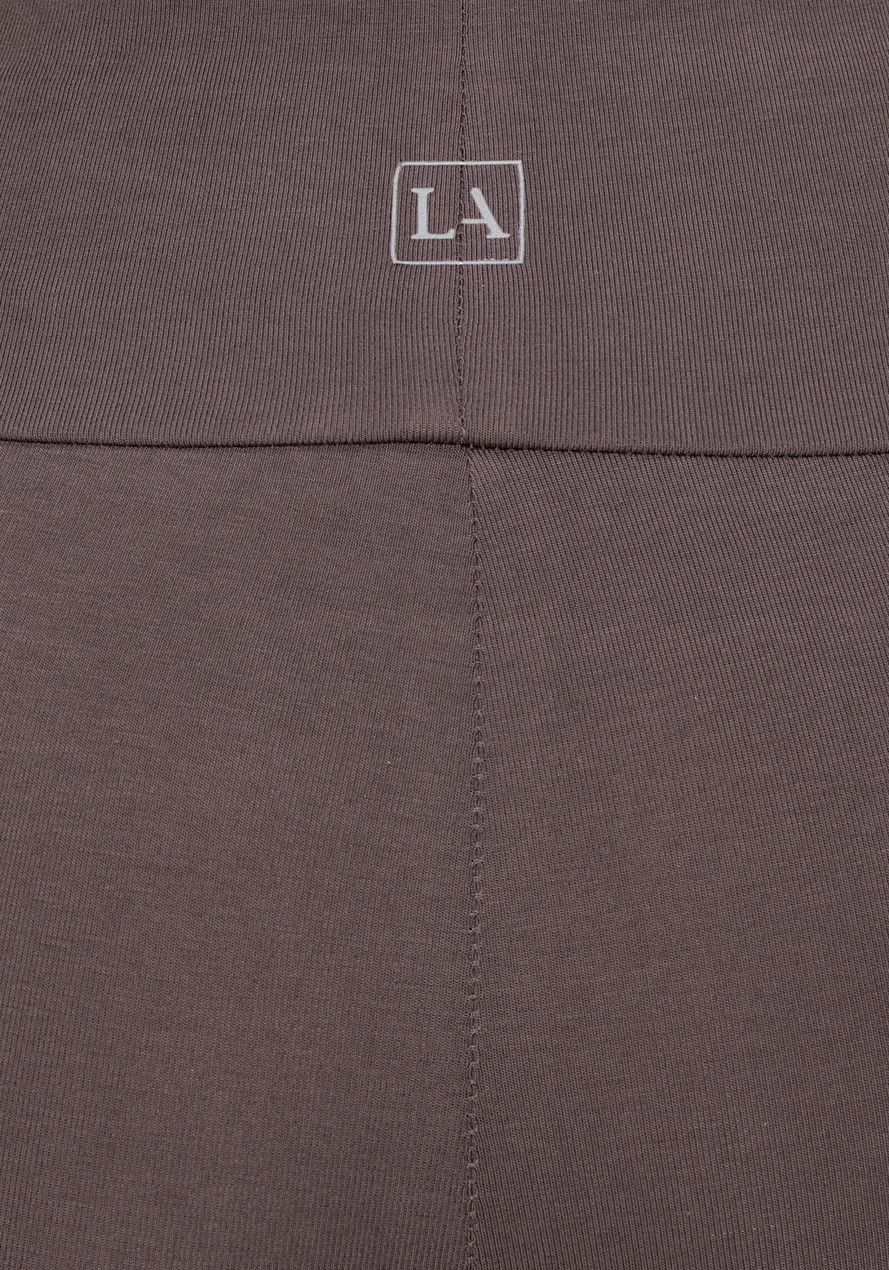 LASCANA Leggings Mit Breitem Bündchen – Bild 9