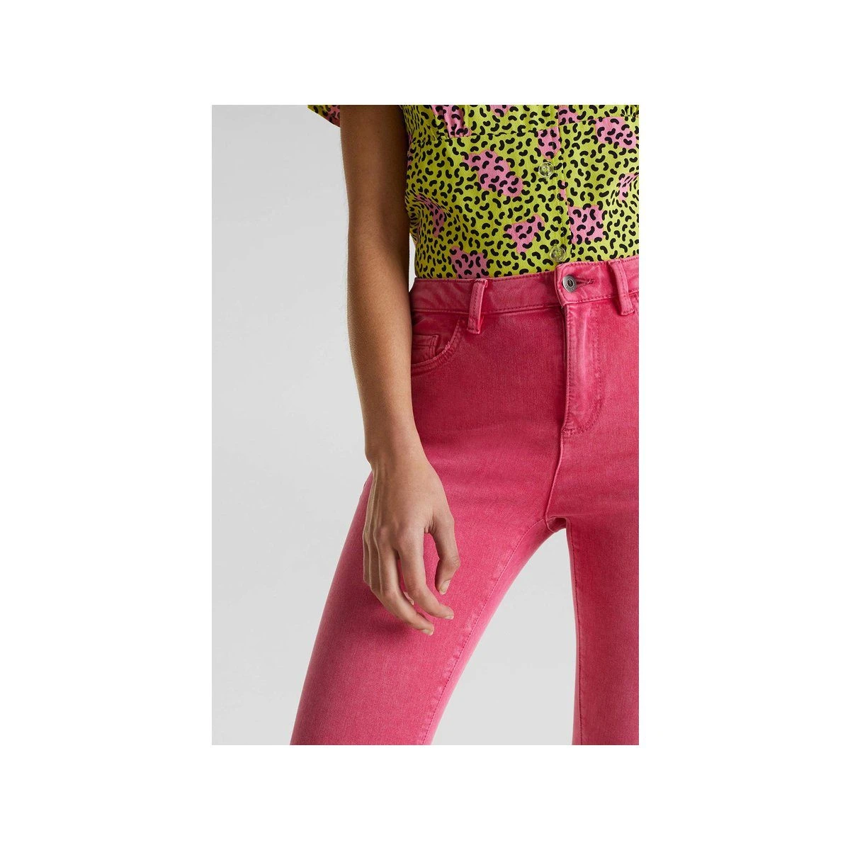 Esprit Stoffhose »pink Regular« (1-tlg) – Bild 3