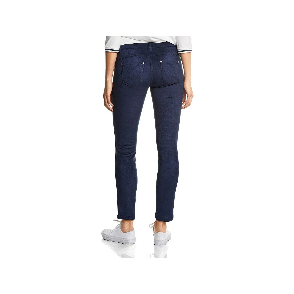 STREET ONE Stoffhose »blau Regular« (1-tlg) – Bild 2