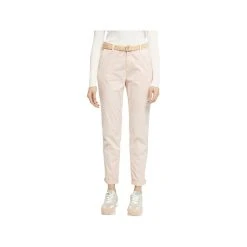 Esprit Stoffhose Pink Regular (1-tlg)