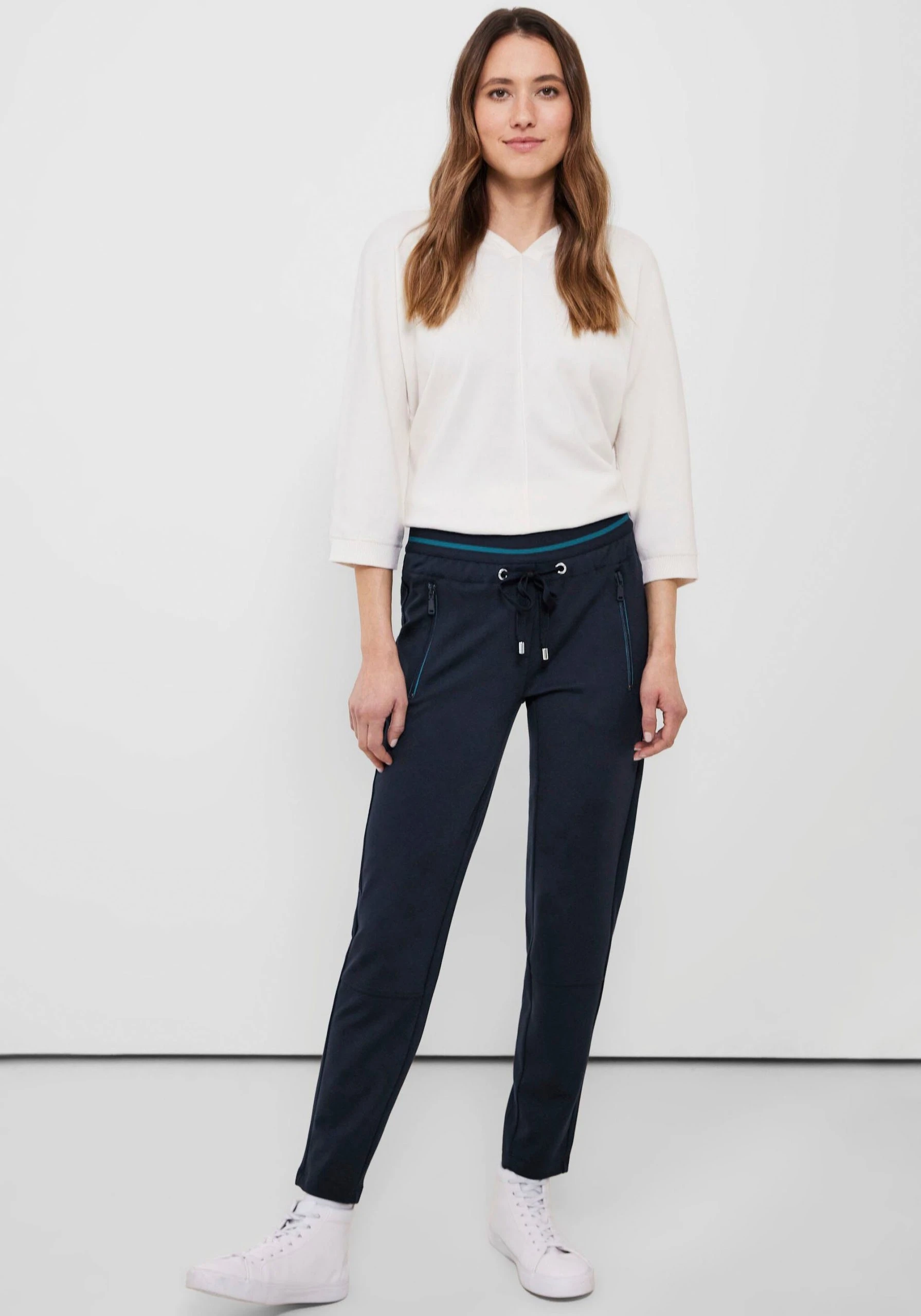 Cecil Jogger Pants Style Tracey Mit Collegestreifen Am Bund – Bild 3