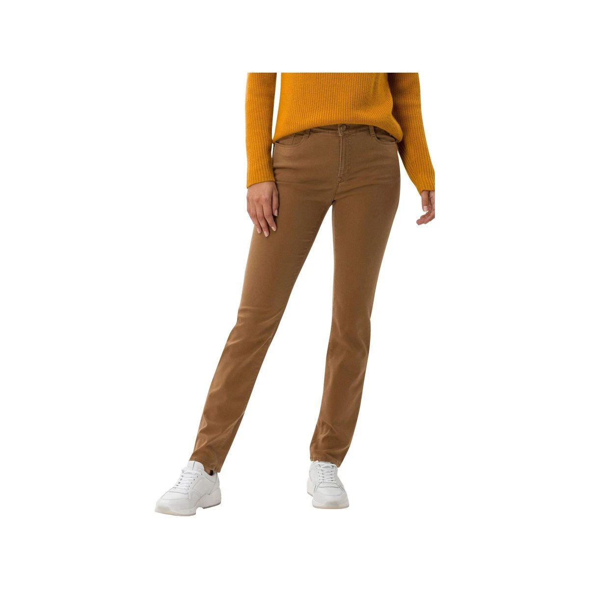 Brax 5-Pocket-Jeans Braun Regular (1-tlg) – Bild 4