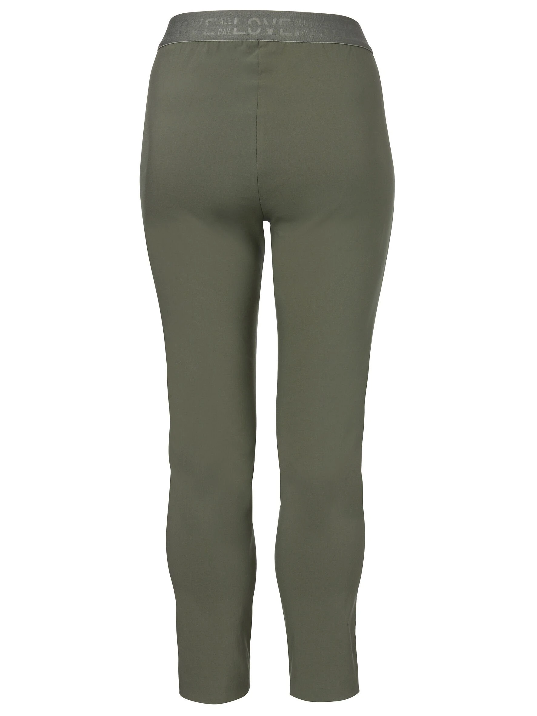 VIA APPIA DUE Stoffhose Sportive Schlupfhose In Unifarbenem Stil – Bild 2