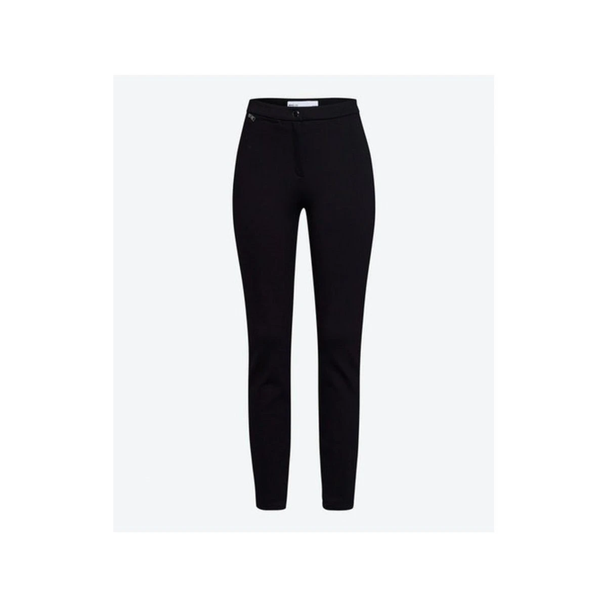 Brax Stoffhose Schwarz Regular (1-tlg)