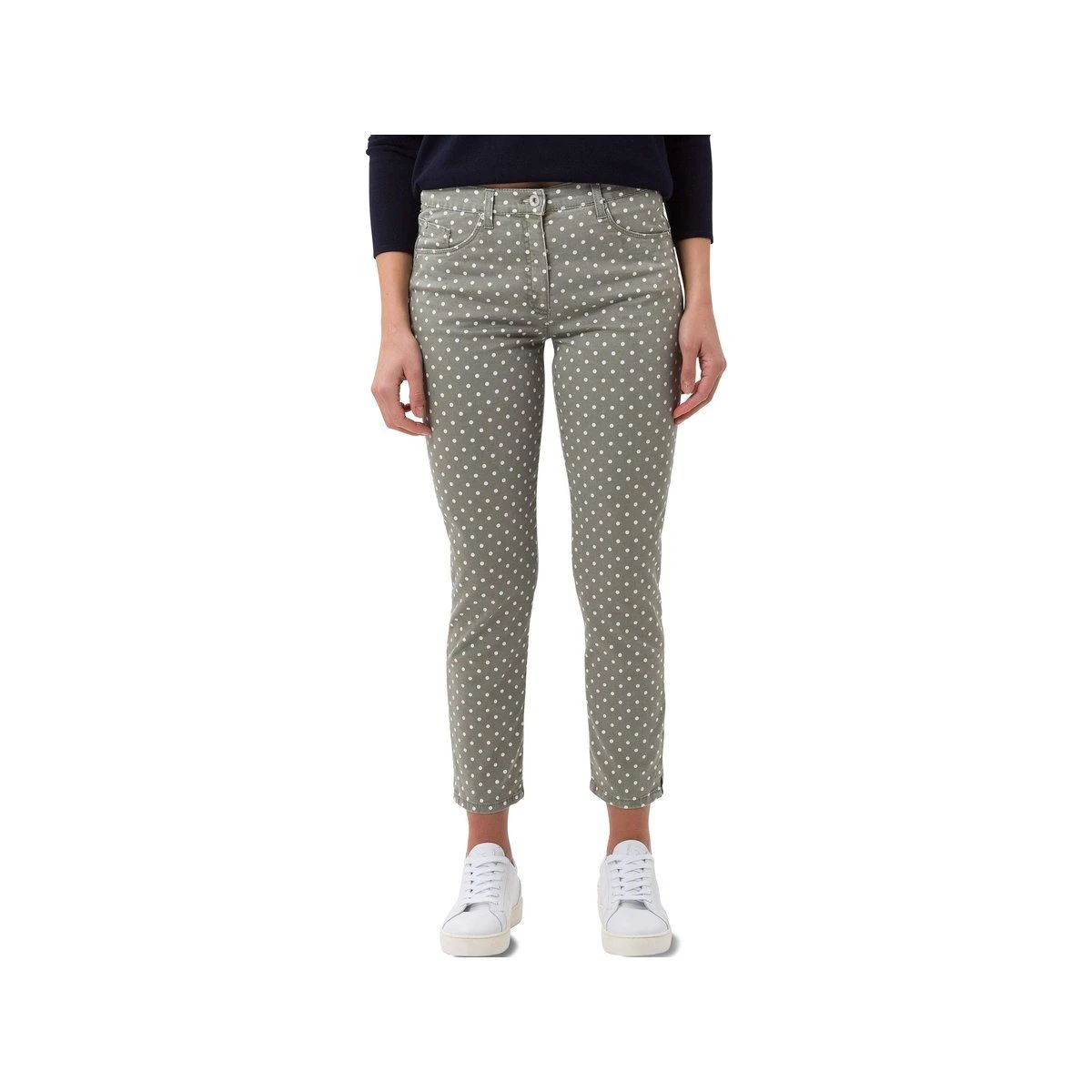 Brax Stoffhose Kahki Regular (1-tlg) – Bild 4