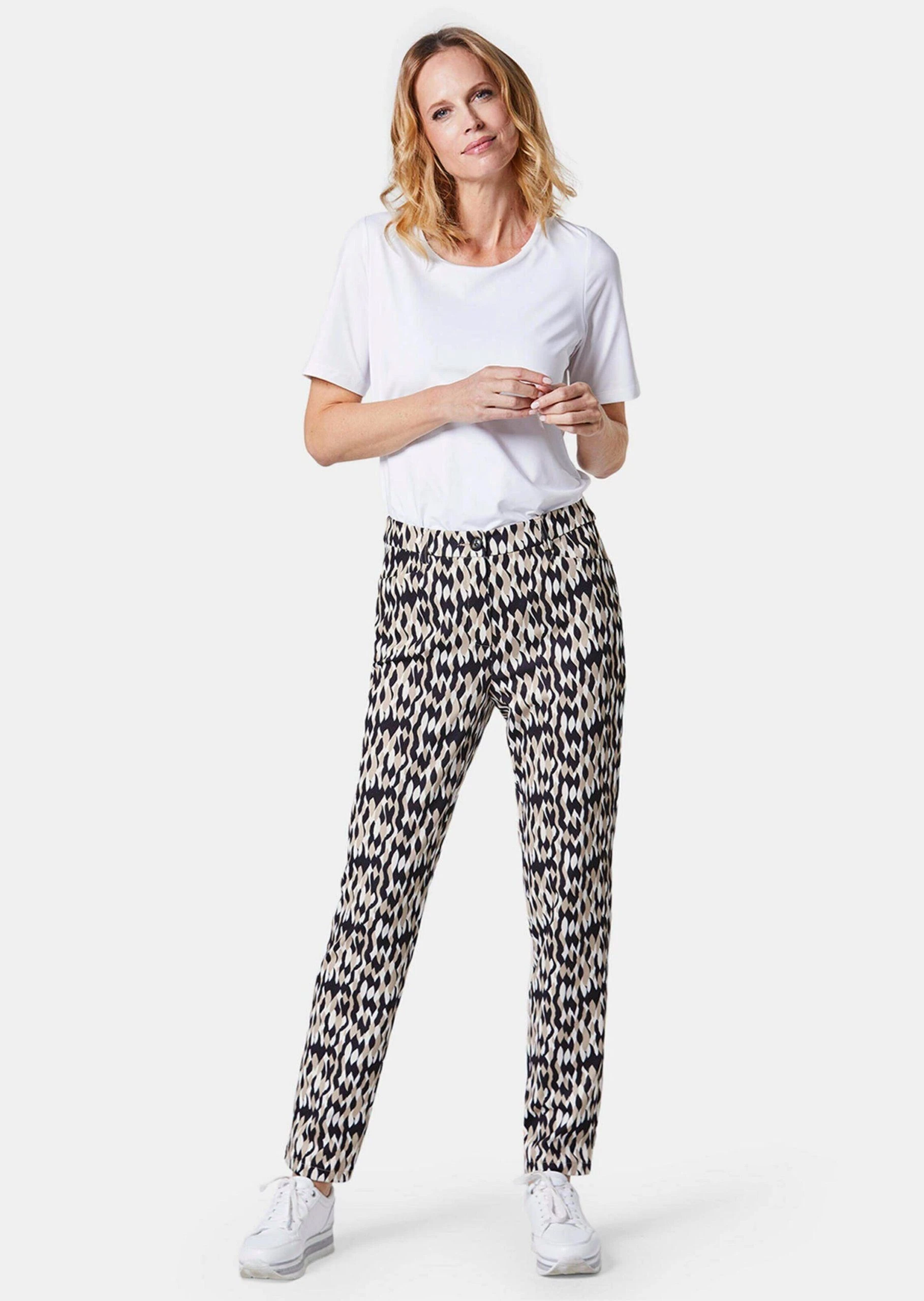 GOLDNER Stoffhose »Hose In Weicher, Stretchbequemer Qualität« Ohne – Bild 2